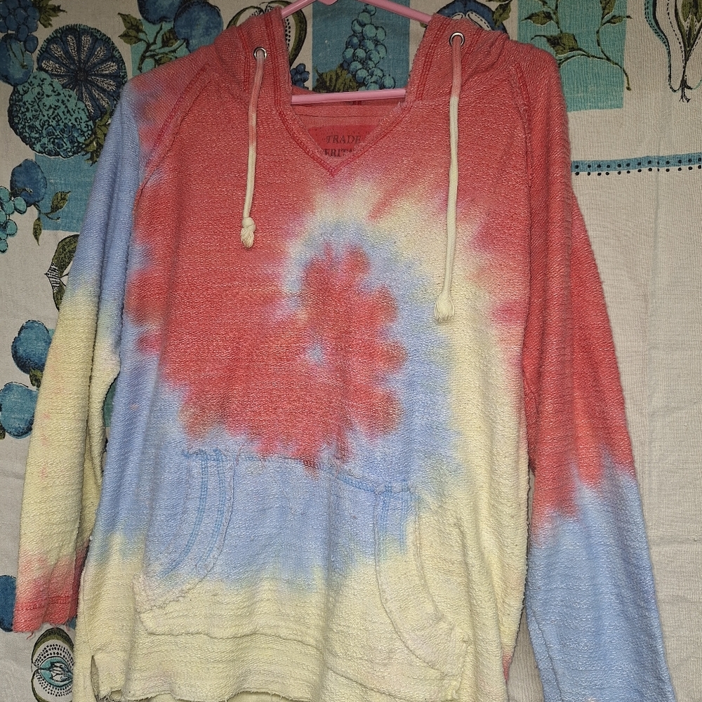 Tye Dye hooded shirt